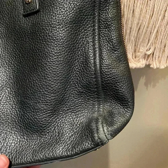 KATE SPADE LEATHER BLACK BAG PURSE - Picture 6 of 11